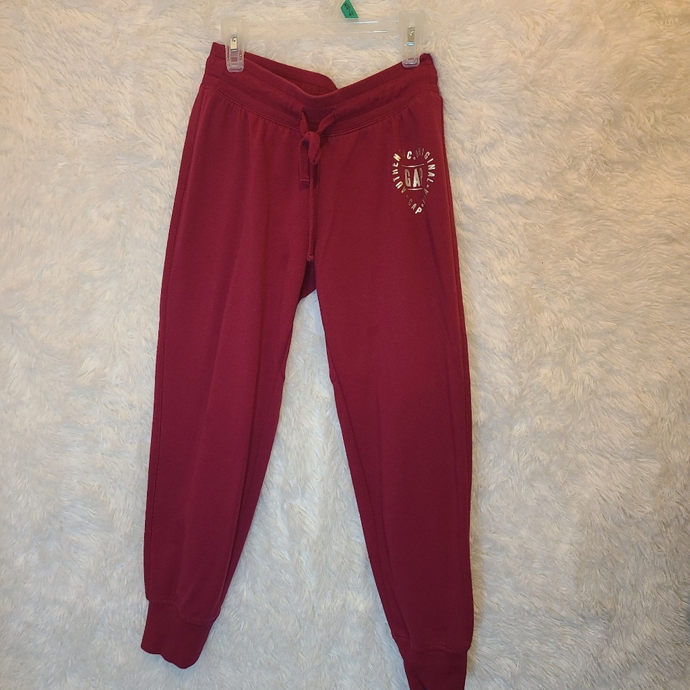 Gap joggers Burgundy XS